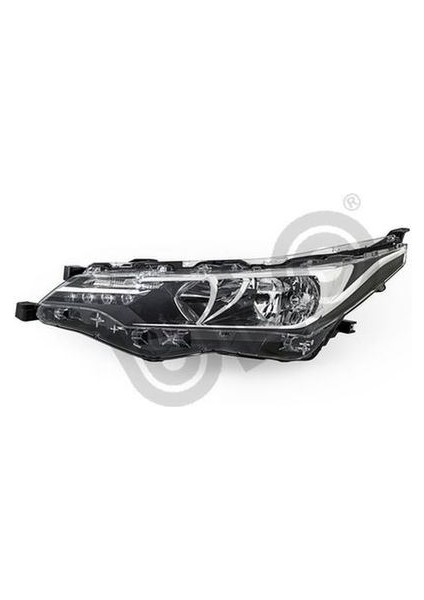 Ön Far Sol Toyota Corolla 1.4l 1ndtv NDE180 17-18. 1.6l 1zr-Fe ZRE181 17-18. 1.33L 1nr-Fe NRE180 17-18