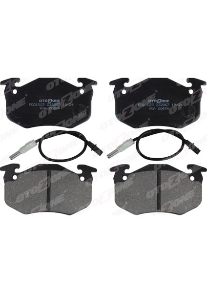 Ön Balata Fişli Twngo 1.2 96 R5 72-95 GDB328