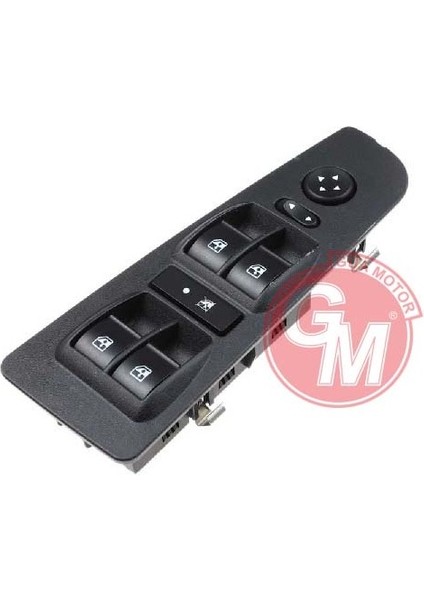 Cam Açma Anahtarı Dış Dikiz Ayna Kumadası Ön Sol Fiat Lınea Çerçeveli