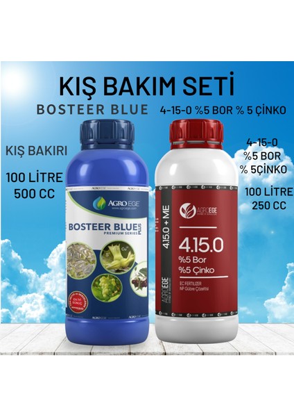 Hasat Sonu Kış Bakım Seti ( Blue - 4-15-0 )