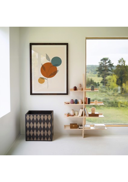 Ahşap Çerçeveli 3'lü Poster Tablo Seti | Modern Stil Minimal Duvar Dekoru fiyatları