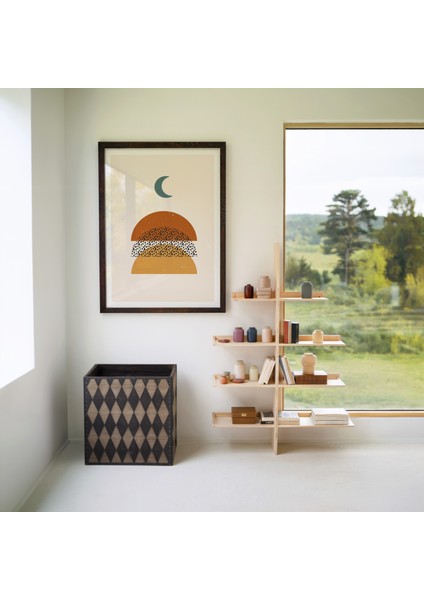 Ahşap Çerçeveli 3'lü Poster Tablo Seti | Modern Stil Minimal Duvar Dekoru modelleri