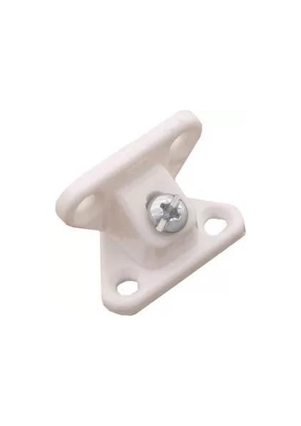 Açılı T Bağlantı Çektirme Beyaz Plastik Köşe Birleştirme Kelebek Bağlantı (12 adet) modelleri