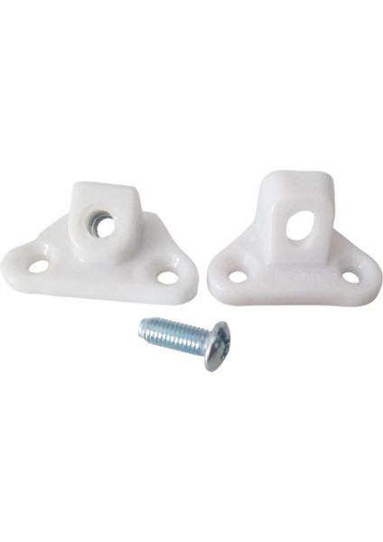 Açılı T Bağlantı Çektirme Beyaz Plastik Köşe Birleştirme Kelebek Bağlantı (12 adet) indirimleri