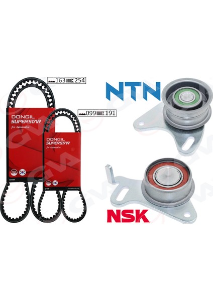 Eksantrik Gergi Kiti 99X191/163X254 Hyundaı H100 94-00 -L300 91-03 2.5d K025435XS