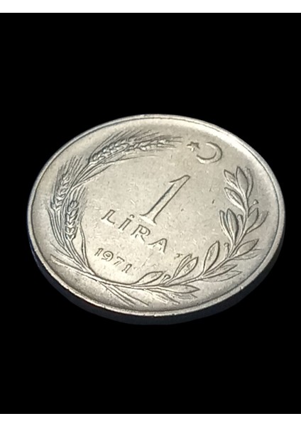 Cumhuriyet Dönemi 1 Lira 1963 Madeni Koleksiyon Para Hobi Hediye Antika Darpane Numusmatik