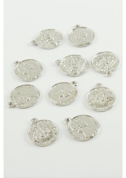 Wizard Para Kolye Ucu Aparatı 1 Adet-Gümüş Rengi