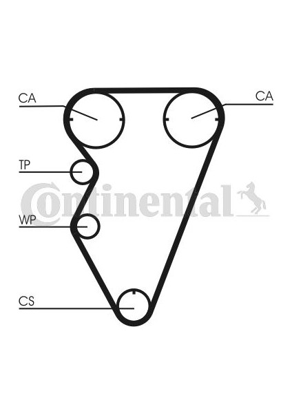 Triger Kayışı 143X260 Landrover Freelander 96-06 Mg 95-05 Rover 96-04 1.8 16V CT929
