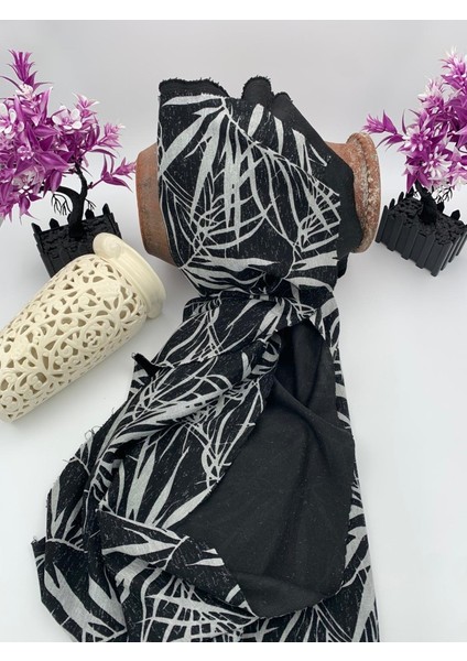 Desenli Ecrin Kumaş 150×100 cm Dekoratif & Giyim Için Ideal