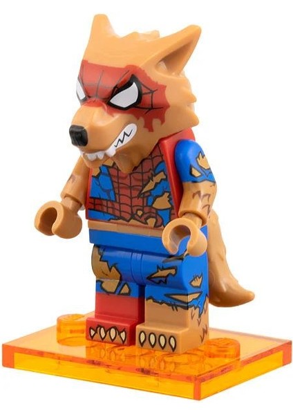 Minifigures 71050 Spider-Man: Across The Spider-Verse Series : 12.peter Parker / Werewolf Spider-Man