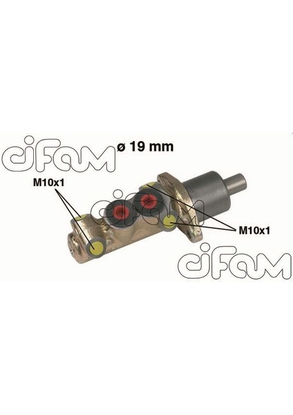 Ana Merkez P106 1.4-1.6 94-96CLIO 1.2-1.4-1.8 91-98 R19 1.4-1.7 89-92 19.05MM