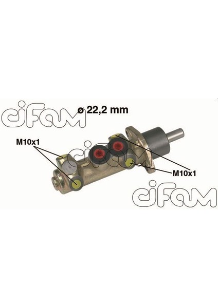 Ana Merkezi Brava-Bravo-Marea 1.2-1.4-1.4 12V-1.616V 98 22.2mm