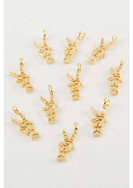 Wizard Özgürlük Işareti Kolye Ucu Aparatı 1 Adet-Sarı