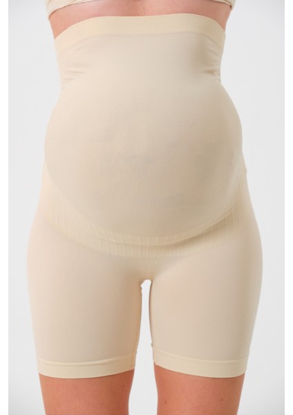 Carano Model Rahat Kumaş Bel Toparlayıcı Hamile Şort