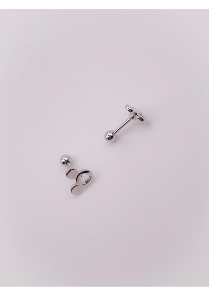 Cerrrahi Çelik Piercing ( Pirsing ) Fare Figürlü Tragus Helix Piercing (1ADET) fırsatları