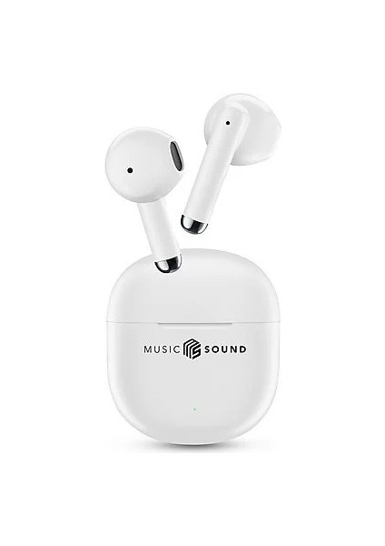 Music Sound Breeze Tws Bluetooth Kulak Içi Kulaklık Beyaz