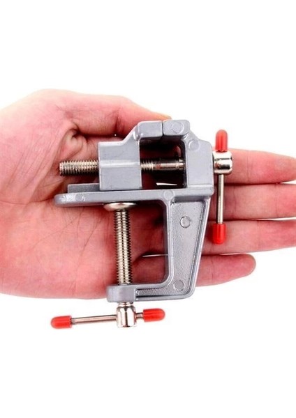 Mini Masa Tezgah Hobi Mengenesi Sabitleme Sıkıştırma Aparat 30MM ( Lisinya )