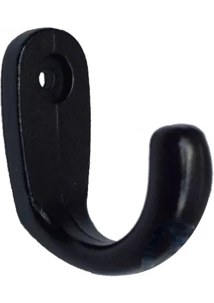 Büyük Tekli Fincan Askı, Dekor Askısı - Siyah, 100 Adet, 12X23X30 mm