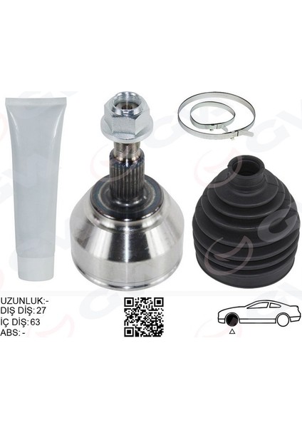 Ön Aks Kafası Dış Sağ-Sol Kuga I 08 13 2.0 Tdcı