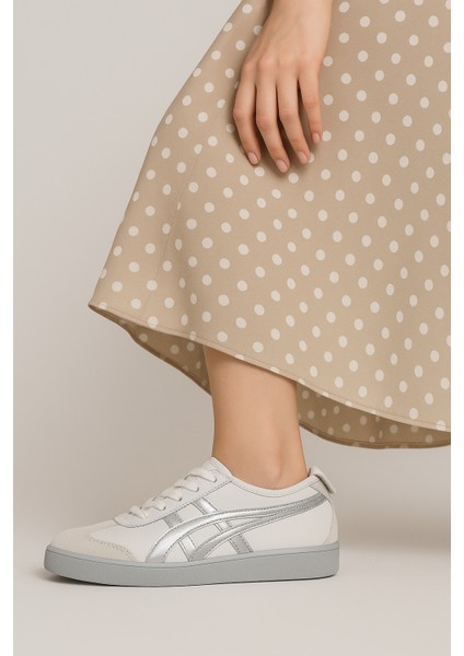 E-3154 Smb Beyaz Gümüş Unisex Sneaker Spor Ayakkabı fırsatları