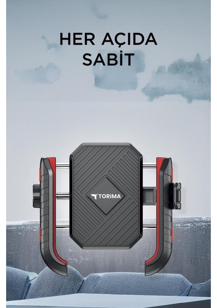 JX-062 Siyah Plastik Motosiklet Telefon Tutucu fırsatları