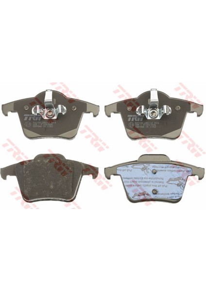 Arka Balata Volvo XC90 2.5t 02 D5 02 T6 02 D5 V8 05 D5 09 3.2 06 D5 09