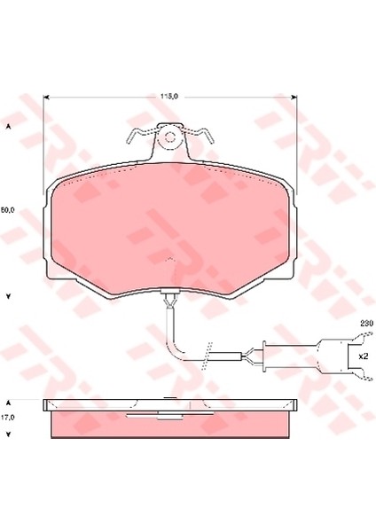 x Ön Balata Jaguar Xj 40 Soverıng 2.9 86-90 3.5 3.6 5.3 85-92