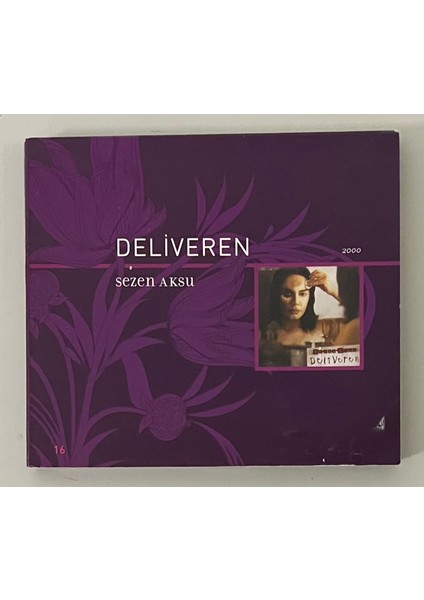 Sezen Aksu Deliveren CD (Orijinal Dönem Baskı Cd)
