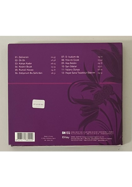 Sezen Aksu Deliveren CD (Orijinal Dönem Baskı Cd) fiyatları