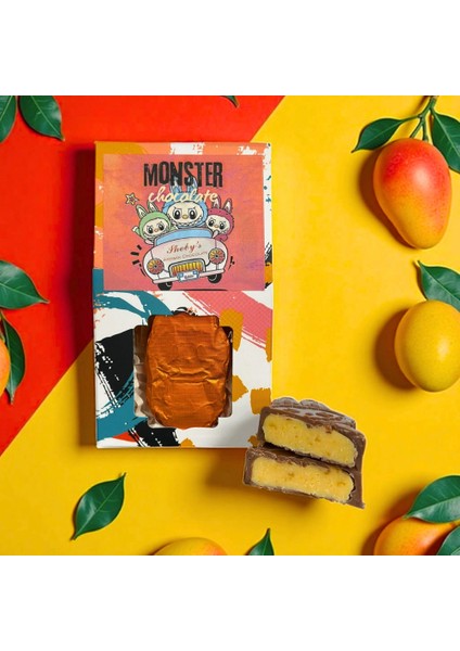 Sheby’s Monster Chocolate Mango 35GR (Labubu Çikolatası)