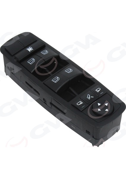 Cam Acma Salterı On Sol Sıyah. Ayna Katlamalı Mercedes X164 W251