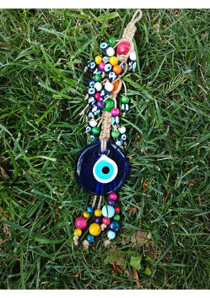 Nazar Boncuklu Duvar Süsü Orta Boy 1 Adet