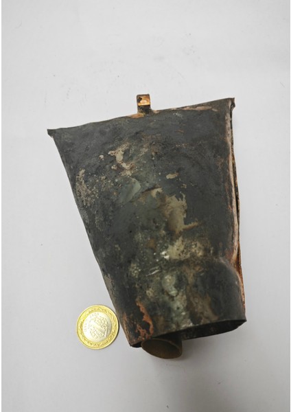 Iki Adet Kelek Çan Tok Sesli Hayvan Çanı 2 Adet 16 cm