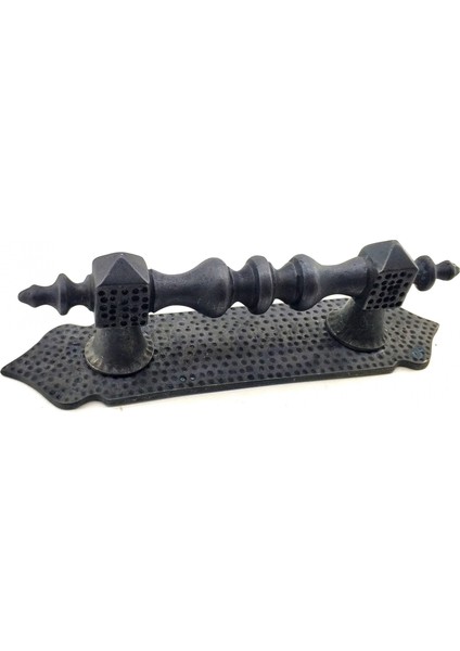 Buğz Antika Tarz Dekoratif Pirinç Ağır Kapı Çekme Kolu - 280X65 Mm, Oksit