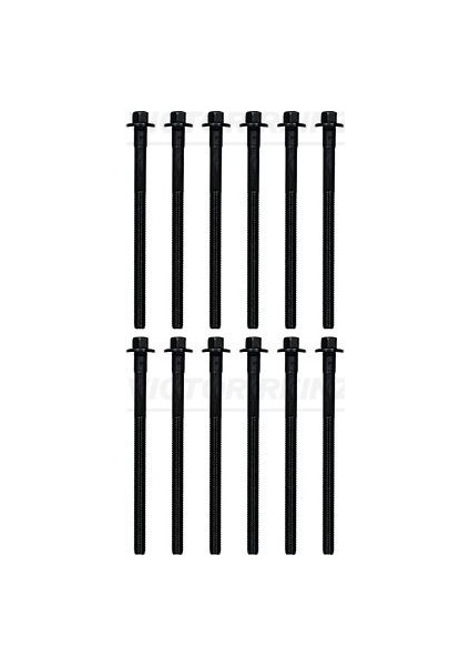 Silindir Kapak Saplaması Volvo S60 01-10 S80 98-06 V50 XC70 XC90 V70 C30 C70 S40 172 mm