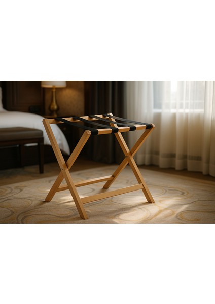 Ahşap Bavul Sehpası - Ahşap Otel Sehpası modelleri