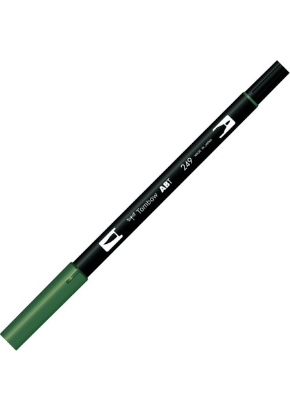 Dual Brush Pen Grafik Çizim Kalemi 249 Hunter Green