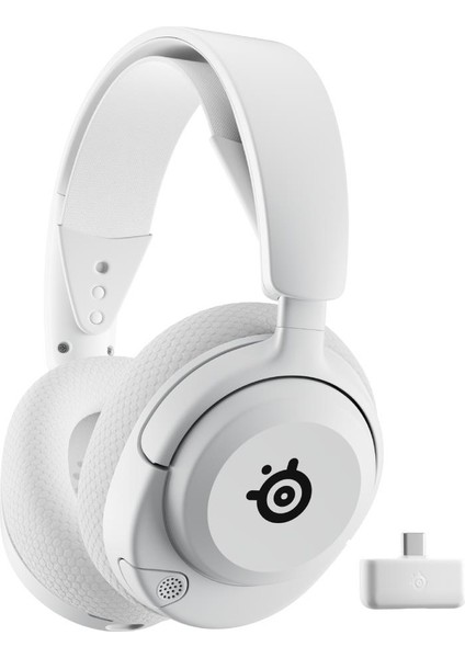 Arctis Nova 5 Beyaz Wireless SSH61671 Gaming (Oyuncu) Kulaklığı + Stand Hediyeli
