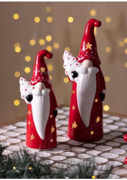 Dekoratif Yılbaşı Süsü LED Işıklı Cüce 8X7X22 cm fiyatları