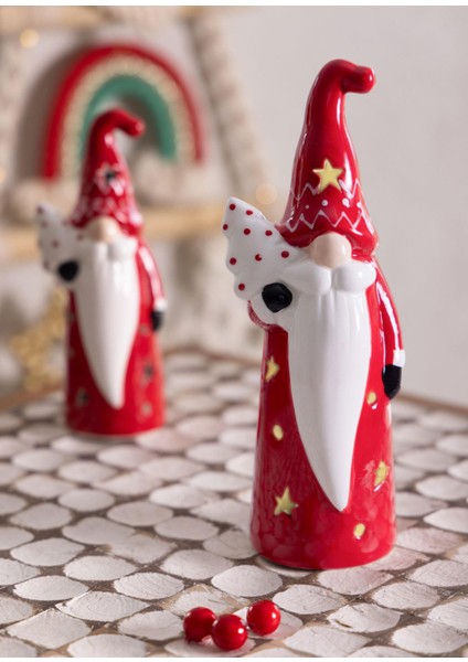 Dekoratif Yılbaşı Süsü LED Işıklı Cüce 8X7X22 cm fırsatları