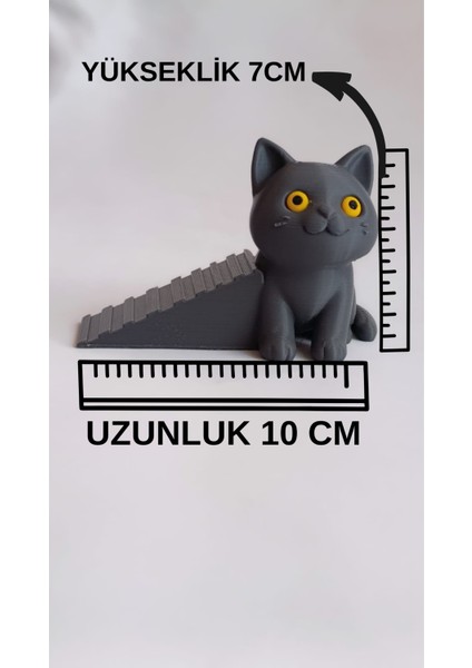 Kapı Stoperi / Dekoratif & Kaymaz Taban / Kedi Figürlü / Kapı Tutacağı modelleri