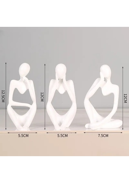 3'lüdüşünen Kadın Biblolar