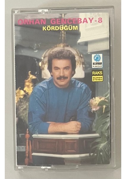 Orhan Gencebay 8 Kördüğüm Kaset (Orijinal Dönem Kağıt Baskı Kaset)