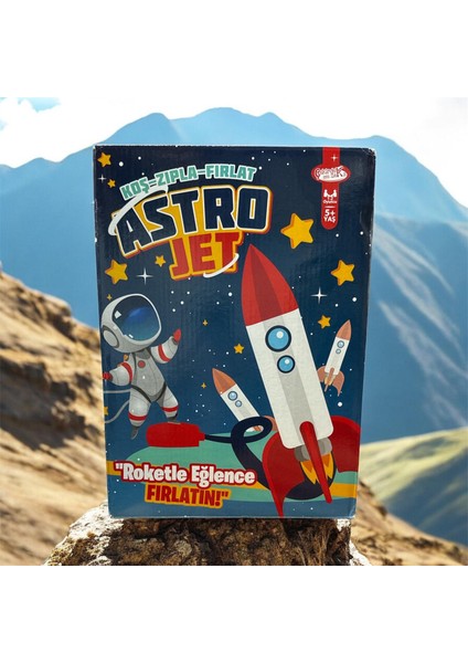 Roketini Fırlat ve Yakala Astro Roket Fırlatma Oyunu 2roketli modelleri