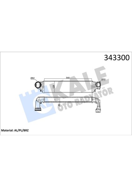 Turbo Radyatoru Bmw E46 M47 M57