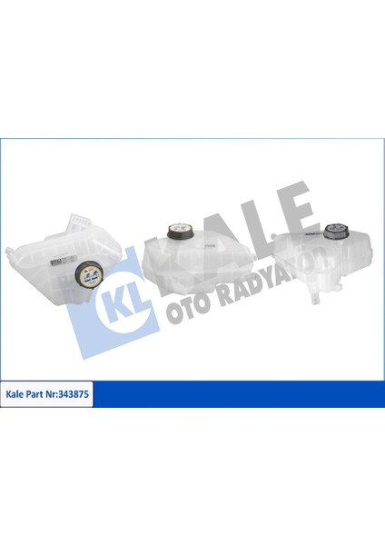 Radyator Yedek Su Deposu Fıesta Vı 1.4tdcı 1.6tdcı 90PS 1.6 16V 08 Kapaklı