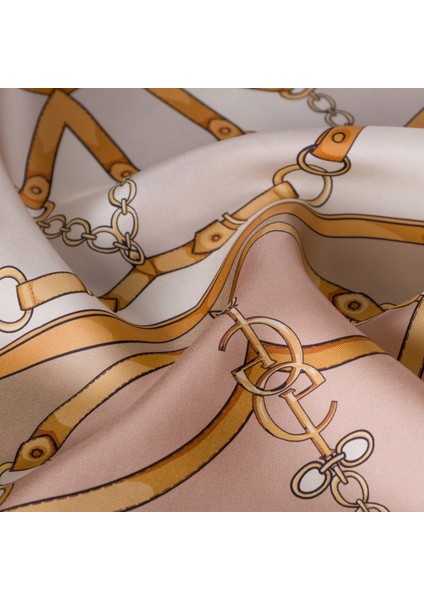 01371 Krem Saraylı Tivil Ipek Eşarp fiyatları