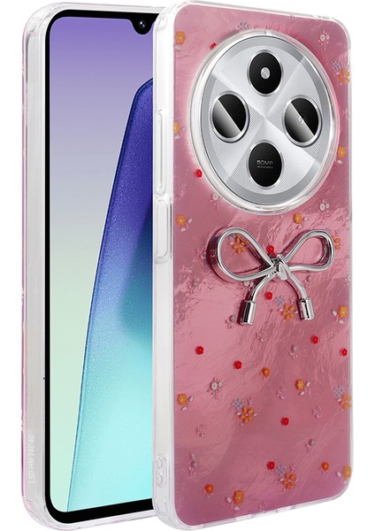 Xiaomi Redmi 14C 4g Kılıf Kamera Korumalı Figürlü Ponti Silikon Kapak