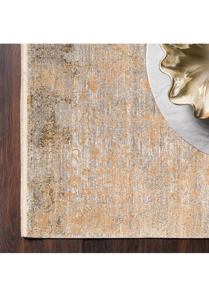 Franko Dyed Fsd 01 D.gold Viskon & Akrilik Yüksek Dokulu Modern Salon Halısı modelleri