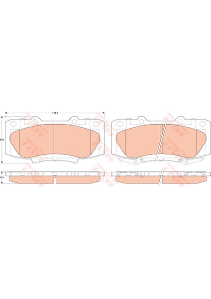 Ön Balata Hyundaı Hılux Iıı Pıckup 2.5d-4d 4x4 12/2007